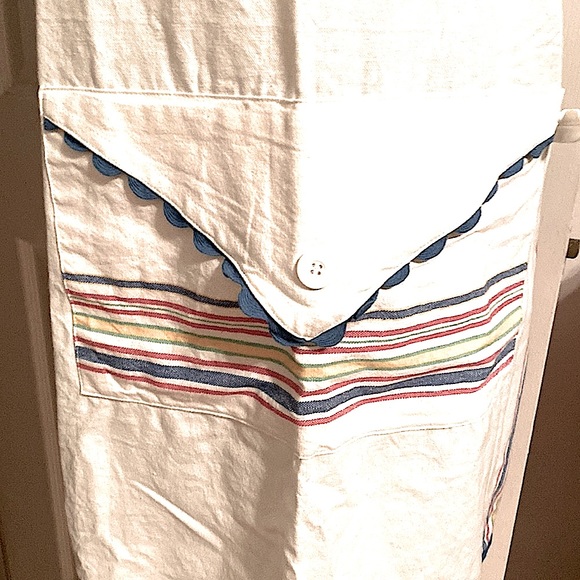 Vintage Stripe Bib Apron by Aunt Martha’s - NWT - Picture 2 of 13